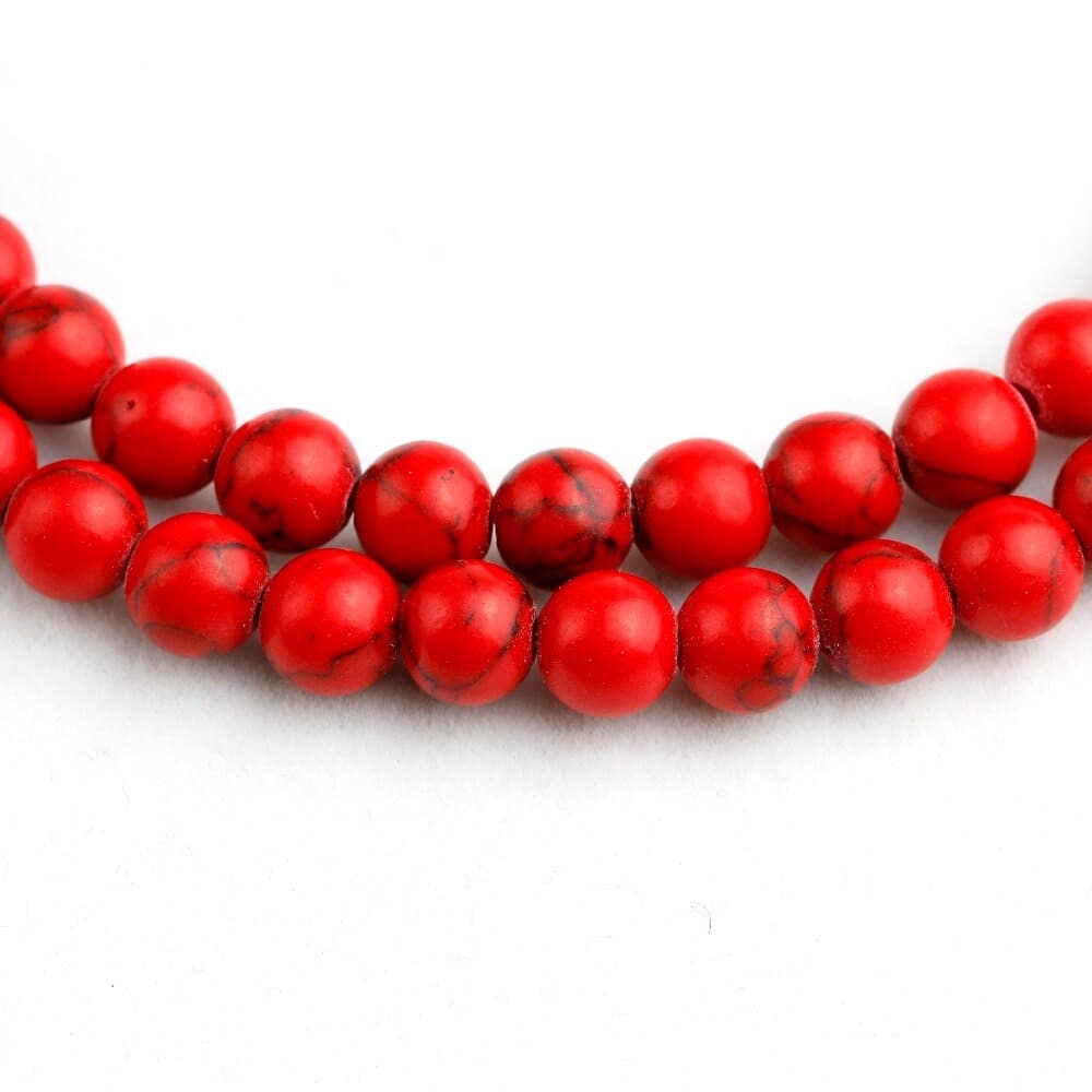collier mala rouges
