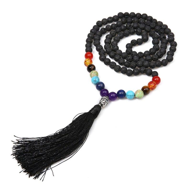 collier tibetain 108 perles