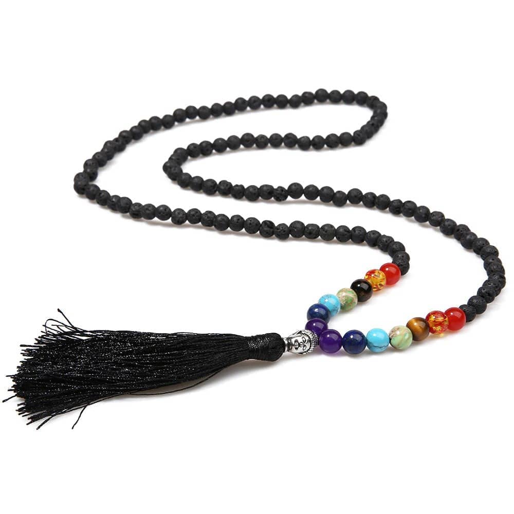 Collier tibétain 108 perles Esprit Tibet 
