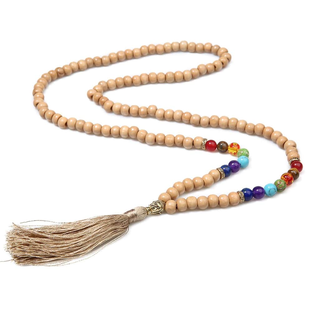 collier tibetain chakra