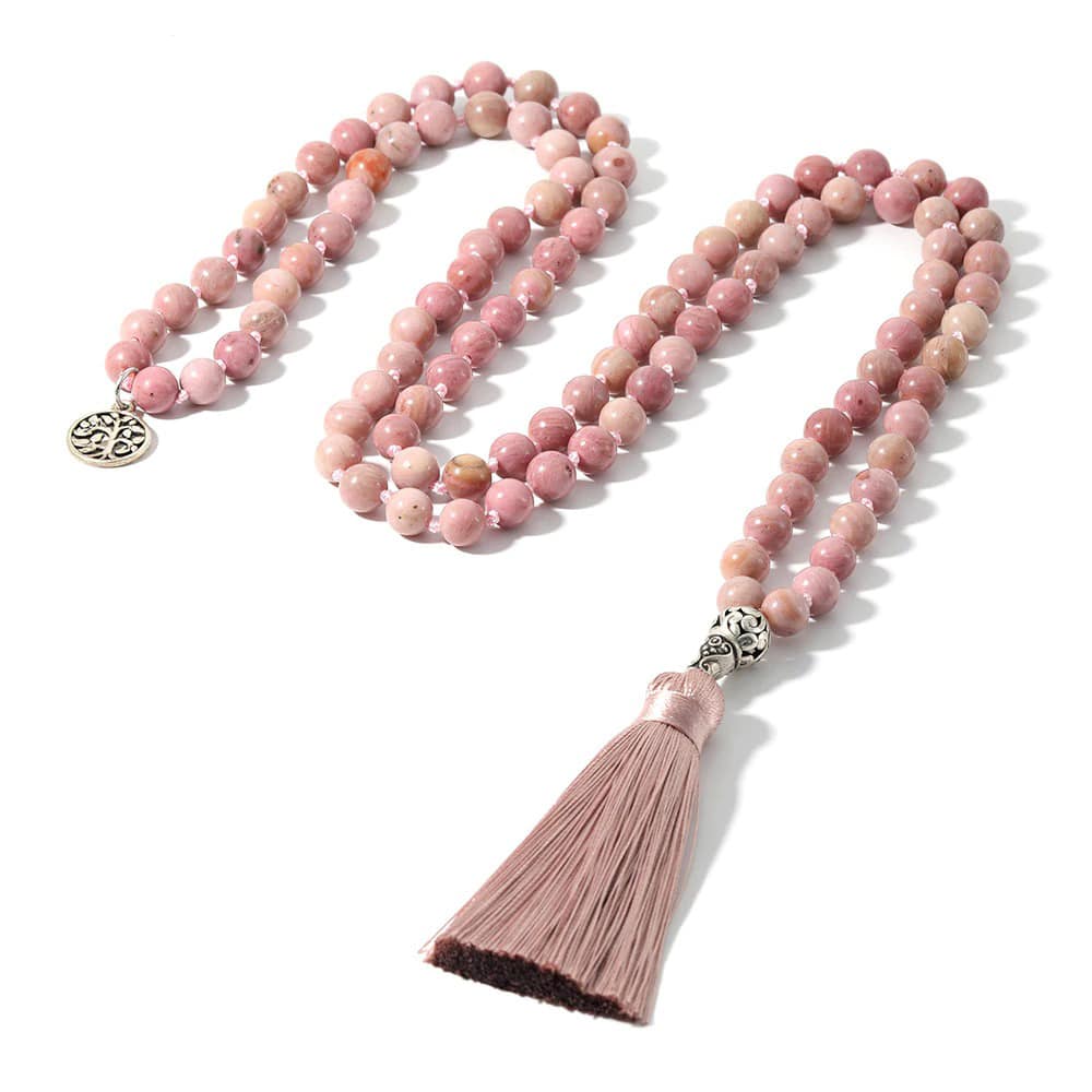 collier tibetain femme