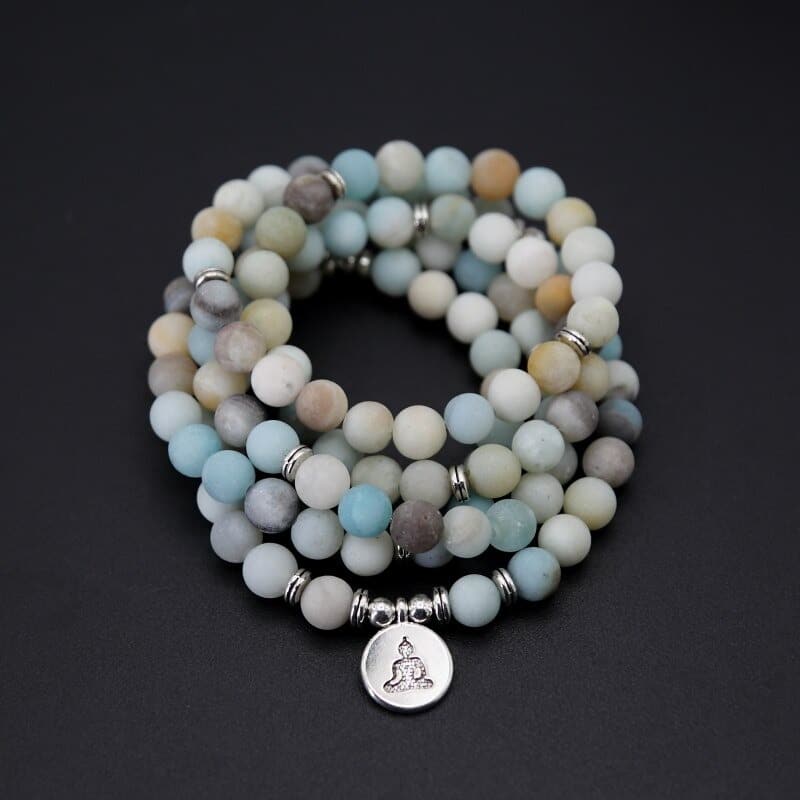 mala du tibet amazonite