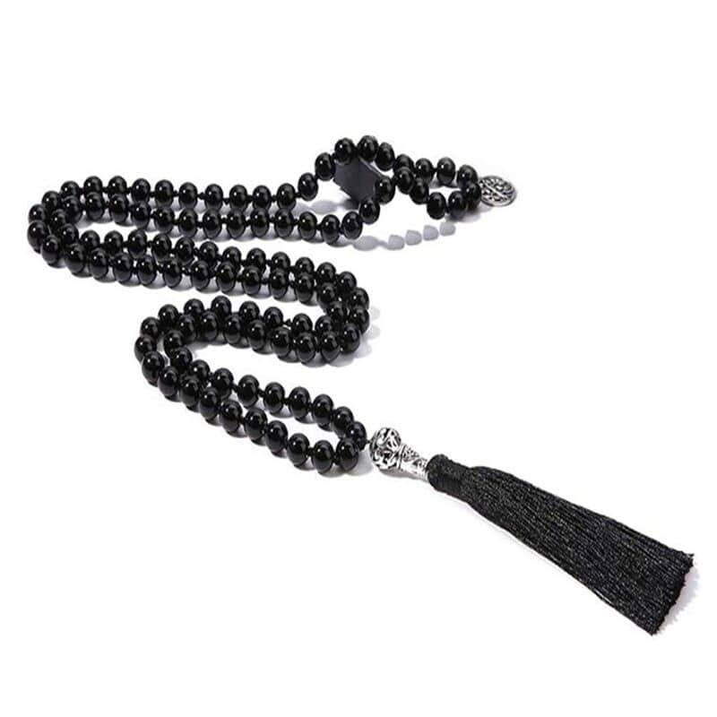 Mala tibétain onyx Esprit Tibet 