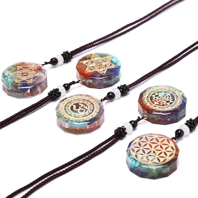 pendentif collier tibetain