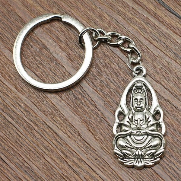 Porte-clés Bouddha - Multi pendentifs Esprit Tibet 