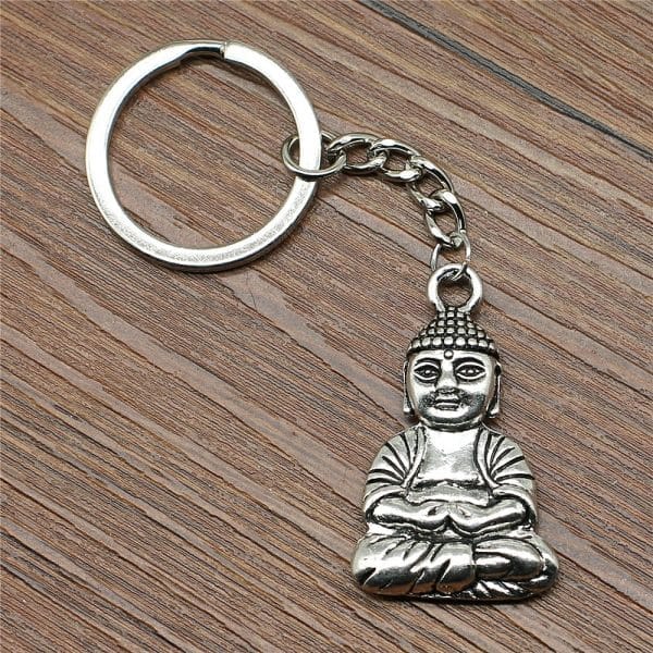 Porte-clés Bouddha - Multi pendentifs Esprit Tibet 
