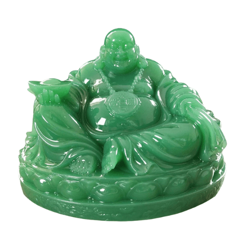Statue bouddha rieur chinois Feng Shui Esprit Tibet 