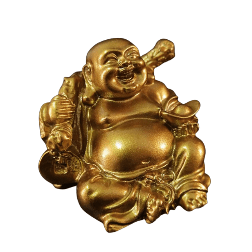 Statue Bouddha Rieur Esprit Tibet 