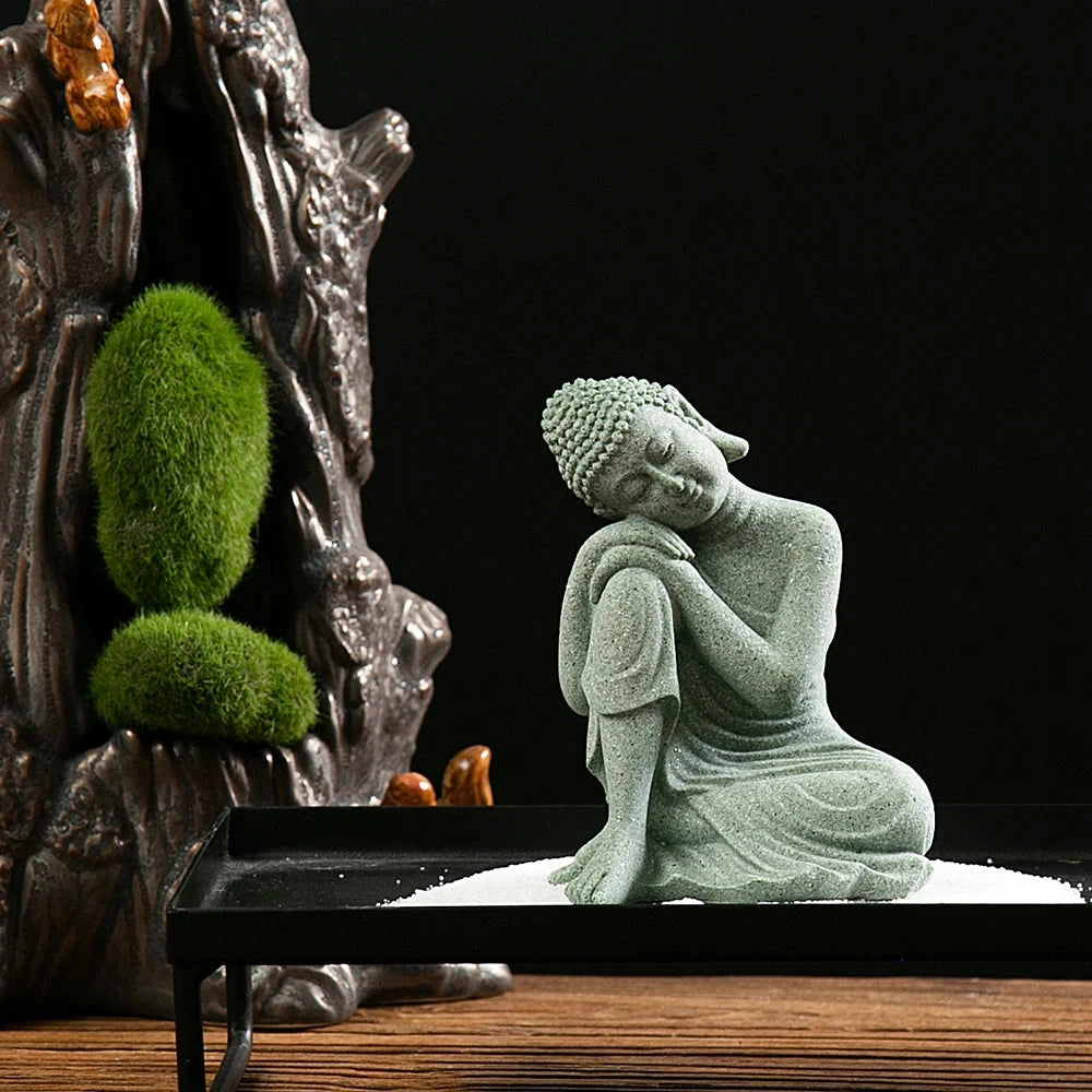 Statue Bouddha Zen Miniature – Déco Aquarium & Intérieur Esprit Tibet 