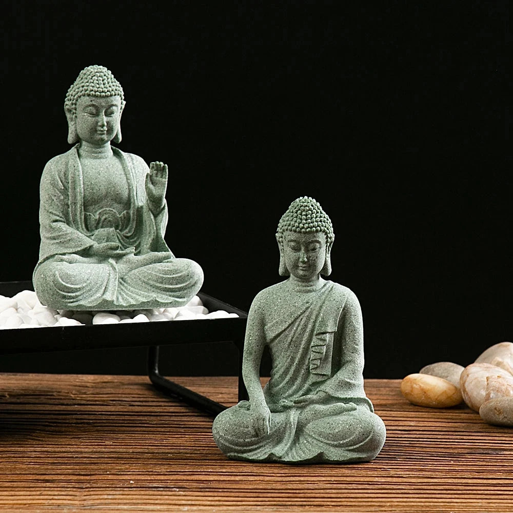 Statue Bouddha Zen Miniature – Déco Aquarium & Intérieur Esprit Tibet 
