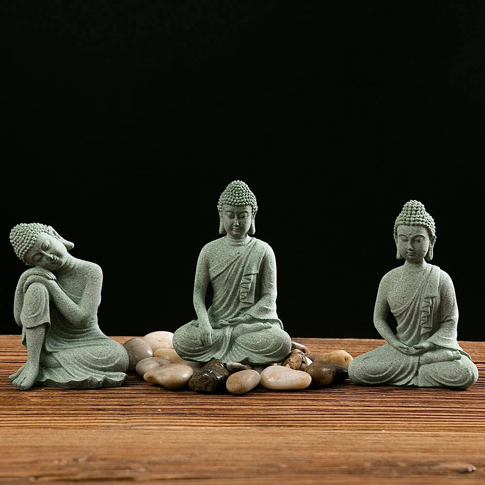 Statue Bouddha Zen Miniature – Déco Aquarium & Intérieur Esprit Tibet 