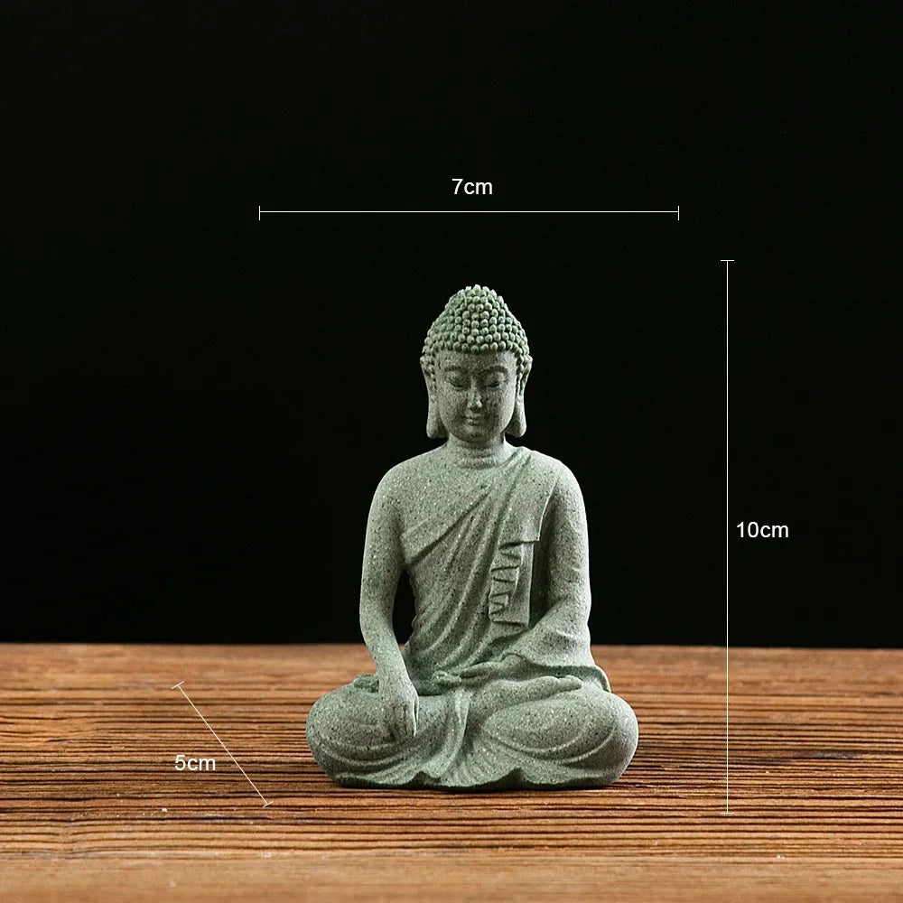 Statue Bouddha Zen Miniature – Déco Aquarium & Intérieur Esprit Tibet Sérénité 