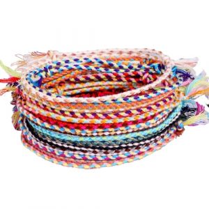 Bracelet Tibétain Multicolore – Porte-Bonheur