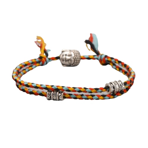 Bracelet Tibétain Tête De Bouddha