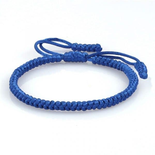 bracelet tibetain bleu marine