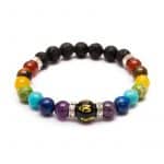 Bracelet 7 chakras guérison