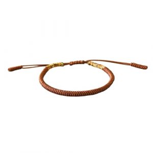 Bracelet tibétain marron