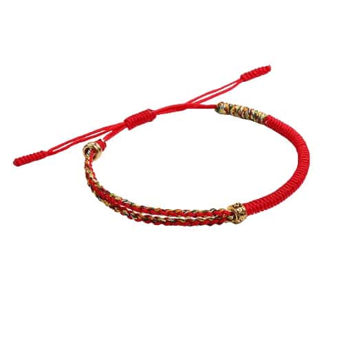 bracelet tibétain semi tressé