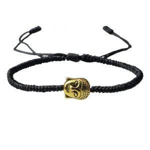 Bracelet tibétain bouddhiste noir