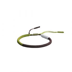 Bracelet tibétain protection vert