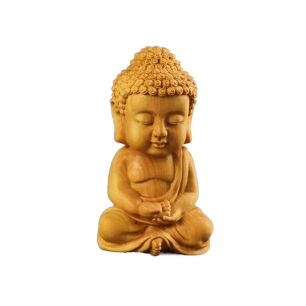 statuette bouddha prince porte bonheur